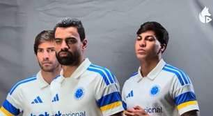 Cruzeiro lança novo 3º uniforme; assista aos bastidores da revelação
