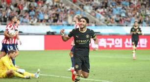 Com doblete de Marmoush, City bate Atlético de Madrid em amistoso