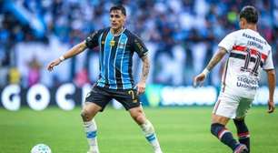 Pavón revela segredo após o 2º gol de falta consecutivo pelo Grêmio