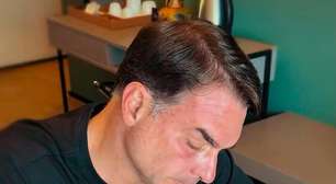 Flávio chora lendo carta para Bolsonaro após Moraes barrar visita de Dia dos Pais