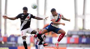 Bahia e Vasco empatam em jogo com quatro gols anulados