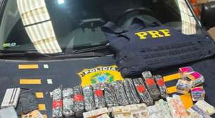 Grupo é preso com quase 500 canetas emagrecedoras, mais de 700 cigarros eletrônicos e anabolizantes em Lajeado