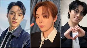 Mingyu, Seungkwan e Dino, do SEVENTEEN, anunciam datas de alistamento