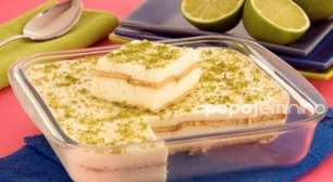 Pavê de limão: receita fácil para uma sobremesa geladinha e refrescante