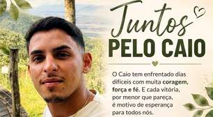 A batalha de Caio: Ajude a trazer esperança com uma máquina de tosse