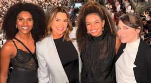 Atrizes de 'Quem Ama Cuida' curtem show no Rio e atraem comentários da web: 'Que vergonha'