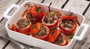 Tomates recheados com carne moída: receita saudável e prática