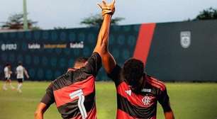 Flamengo e Corinthians no Sub-17 tem golaço de letra e expulsão