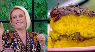 Nunca comi um bolo de cenoura fit tão bom: aprendi no 'Mais Você' essa receita de liquidificador sem glúten, sem açúcar e sem lactose - e com recheio de chocolate!