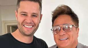 Leonardo expõe filhos em show do primogênito: 'Os outros nem sinal de fumaça'