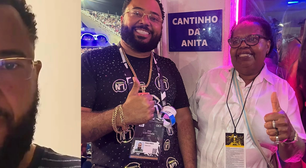 Aos 52 anos, Dudu Nobre confirma morte da mãe, Anita, de 78 anos com velório festivo, gurufim: 'O samba não pode parar, vida que segue'