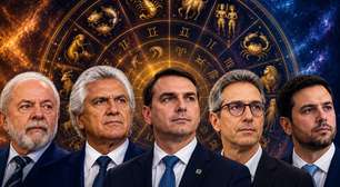 Qual é o signo dos principais candidatos à Presidência em 2026?