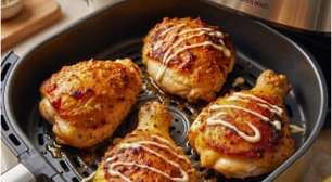 Frango assado na Airfryer: com segredo para ficar suculento