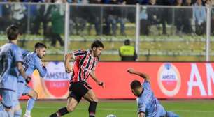 São Paulo segura o empate com o Bolívar na altitude pela Sul-Americana