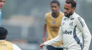 Neymar topa atuar no sintético em duelo entre Santos e Palmeiras