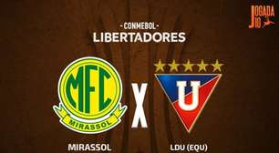 Mirassol x LDU: onde assistir, escalações e arbitragem