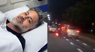 Ex-deputado é arremessado de moto após ser atingido por carro no Rio; motorista fugiu sem prestar socorro