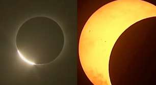 Eclipse solar total: veja o momento que a Lua encobre totalmente o Sol na Espanha