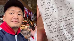 Lutador japonês paga R$ 95 por 2 kiwis no Mercadão de SP e é alertado por internautas: 'Golpe'