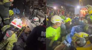 Mulher é resgatada de escombros mais de 35 horas após terremoto na Colômbia