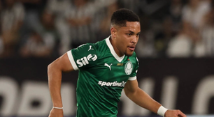 A declaração de Vitor Roque direcionada a Palmeiras x Cerro Porteño
