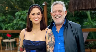 José de Abreu responde críticas ao casamento com mulher 52 anos mais jovem