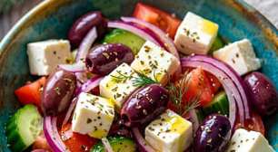Gregos amam esta salada: aprenda a fazer em casa
