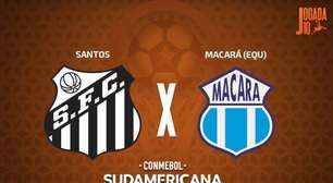Santos x Macará, AO VIVO, com a Voz do Esporte, às 17h30
