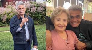 Tarcísio Filho representa os pais em homenagem da Globo e explica ausência de Glória Menezes: 'Assoberbada'