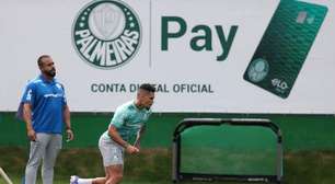 Paulinho avança e Bruno Fuchs treina sem restrições no Palmeiras