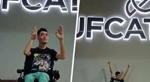 Com 840 na redação, jovem de 24 anos com paralisia cerebral e surdez é aprovado em Ciência da Computação na UFCAT