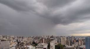 RS segue sob duplo alerta do Inmet para temporais, granizo e ventos de até 100 km/h