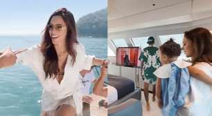 Bruna Biancardi mostra detalhes de novo iate de Neymar avaliado em R$ 120 milhões