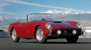 Ferrari rara de 1958 pode ser vendida por até US$ 5 milhões em leilão