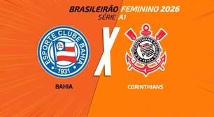 Bahia x Corinthians (Feminino): onde assistir, escalações e arbitragem