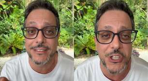 Lúcio Mauro Filho revela diagnóstico de câncer no intestino: 'Não contei para ninguém'