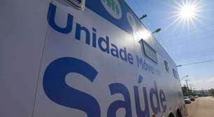 Unidade itinerante de saúde atende moradores de comunidade da Lomba do Pinheiro nesta sexta-feira
