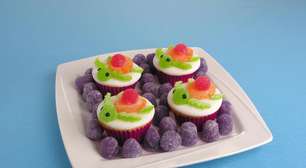 Cupcakes de tartaruga: receita divertida e fácil para festas