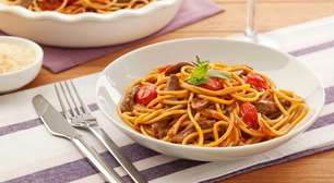Receita de Spaghetti com Cordeiro e Ervas para Impressionar