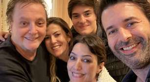 Brigados? Ausência de Fiuk rouba a cena em comemoração de Dia dos Pais de Fábio Jr.