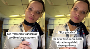 'Vou dar na sua cara' e 'Vou te arrastar pelo cabelo': aeromoça relata absurdos que já ouviu de passageiros