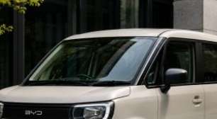 BYD lança carro elétrico menor que o Dolphin Mini por cerca de R$ 69 mil