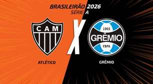 Atlético x Grêmio: onde assistir, escalações e arbitragem