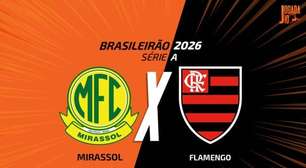 Mirassol x Flamengo: onde assistir, escalações e arbitragem