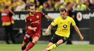 Borussia Dortmund e Roma fecham pré-temporada com empate em amistoso
