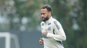 Neymar deixa torcida do Santos preocupada durante partida da Sul-Americana