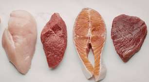 Qual carne tem mais proteína: veja comparação entre boi, frango, peixe e porco