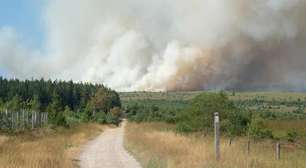 Bélgica enfrenta o pior incêndio florestal da história do país