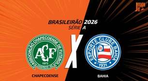 Chapecoense x Bahia: onde assistir, escalações e arbitragem