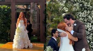 Após briga com o pai, Viih Tube caminha sozinha até o altar em casamento